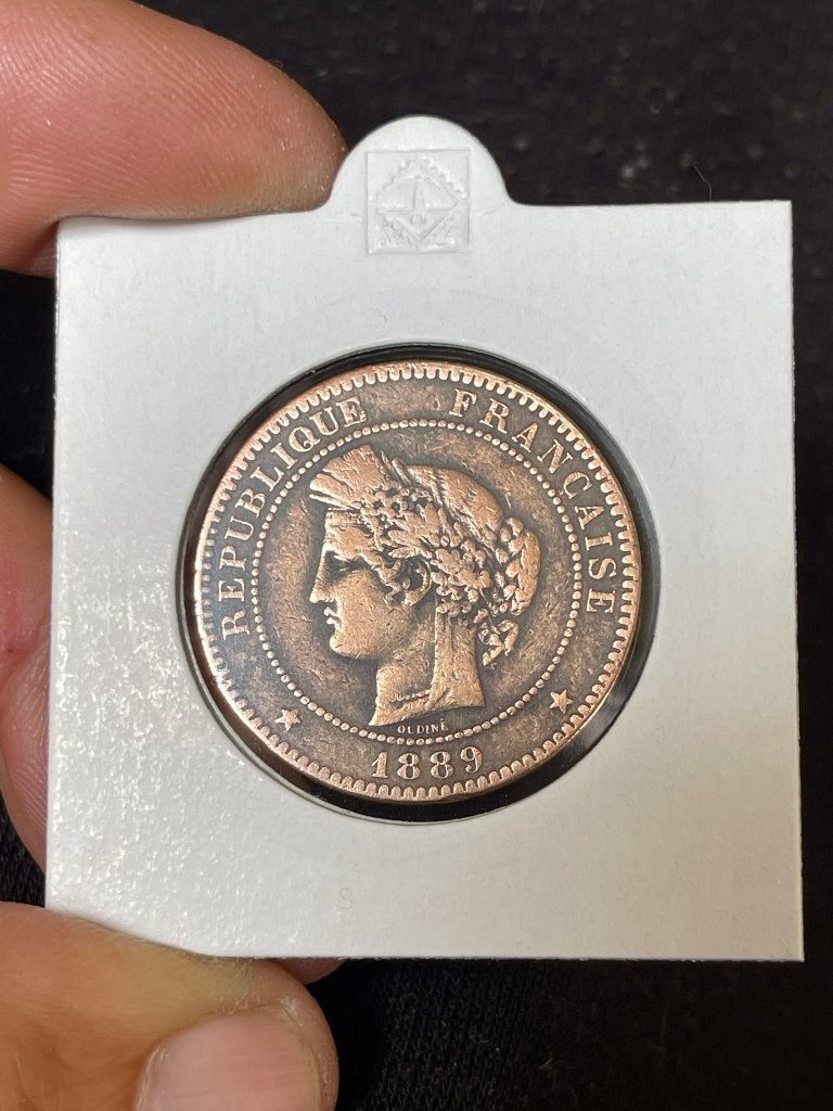 France 10 centimes 1889 A, Timbres & Monnaies, Monnaies | Europe | Monnaies non-euro, Monnaie en vrac, France, Enlèvement