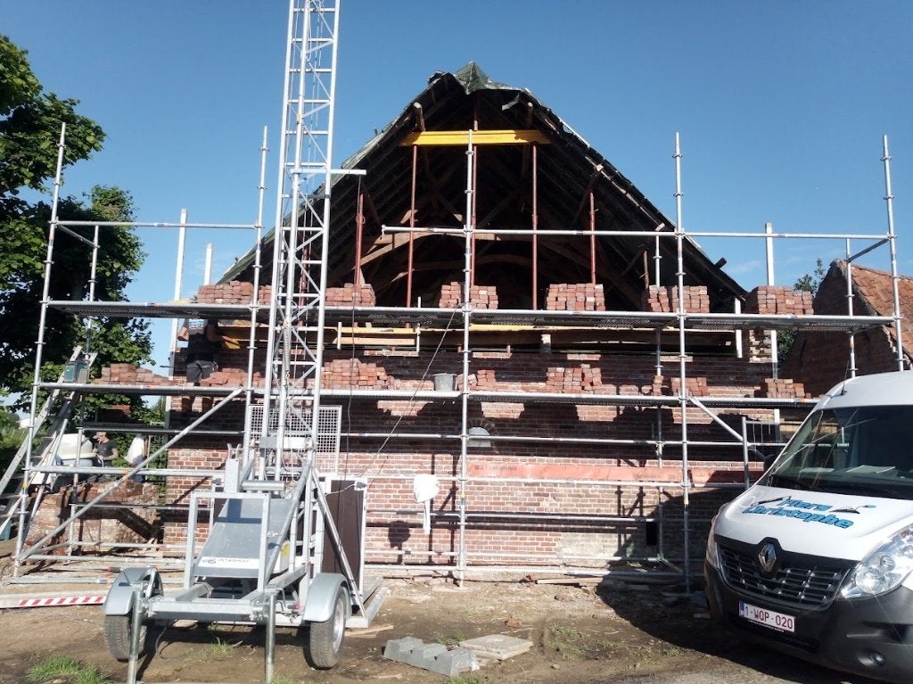 bouwlift, Enlèvement, Comme neuf, Ascenseur de chantier