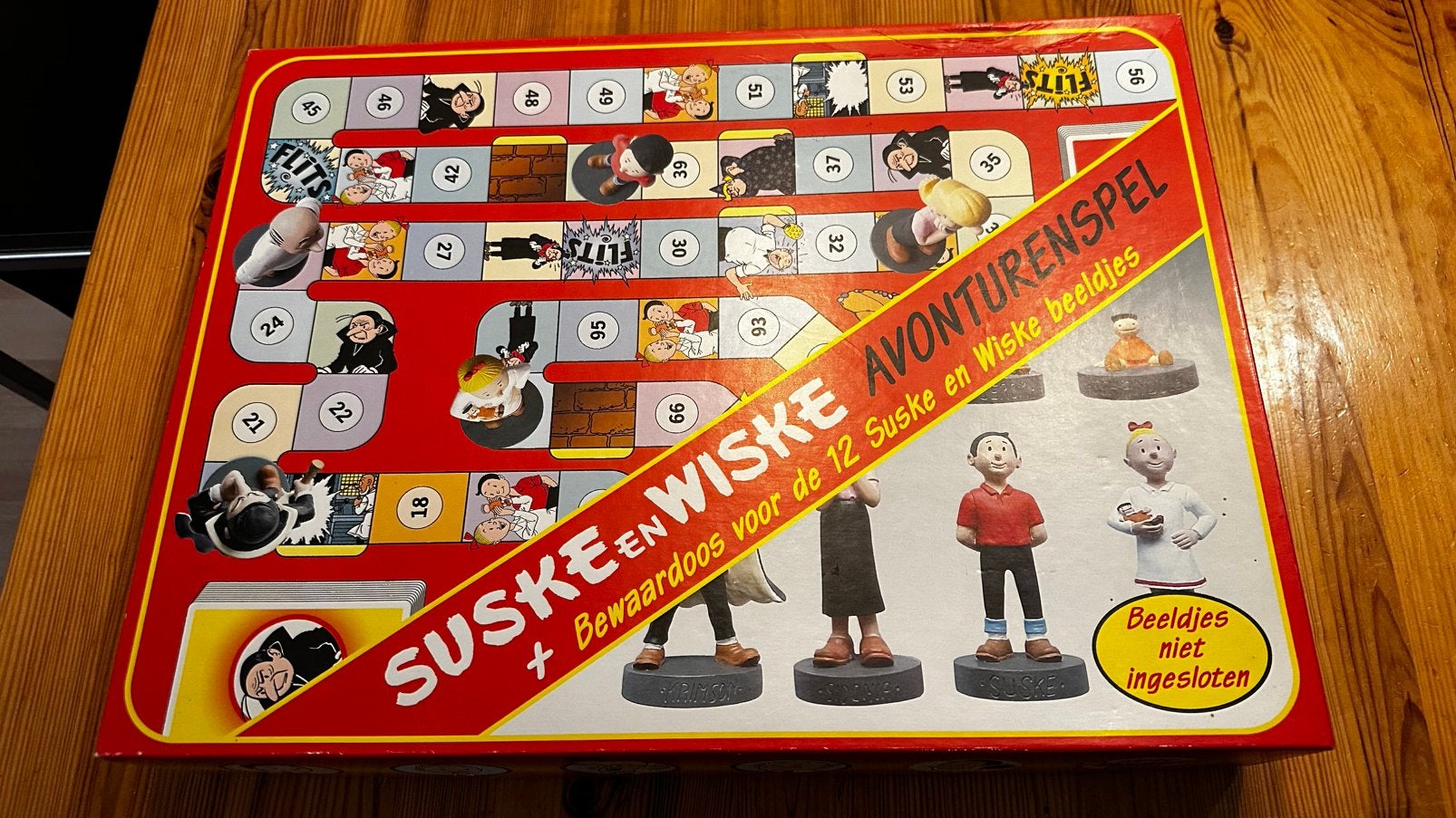 Le jeu d'aventure Suske & Wiske est terminé, Collections, Enlèvement ou Envoi, Bob et Bobette, Utilisé, Livre ou Jeu