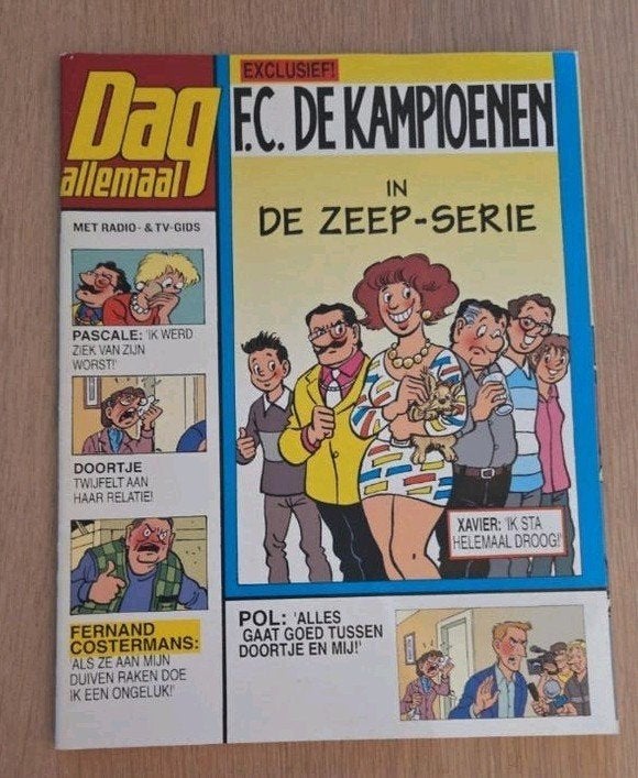4 Strips FC De Kampioenen, Boeken, Ophalen