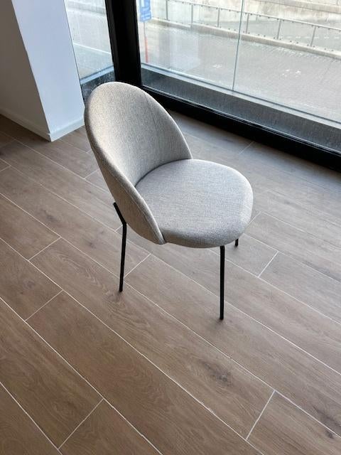 NIEUWE STOELEN EETTAFEL BEIGE + METAAL, Huis en Inrichting, Stoelen, Nieuw, Vijf, Zes of meer stoelen, Metaal, Overige kleuren