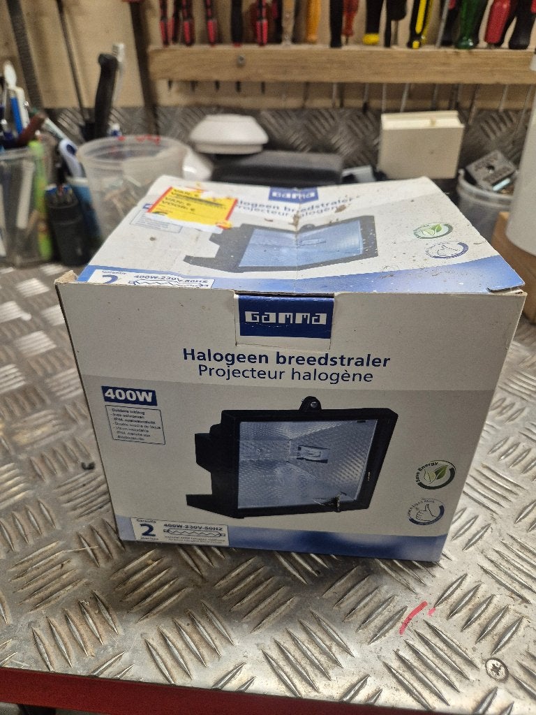 Halogeen verstraler - nieuw, Doe-het-zelf en Bouw, Ophalen, Nieuw, Lamp
