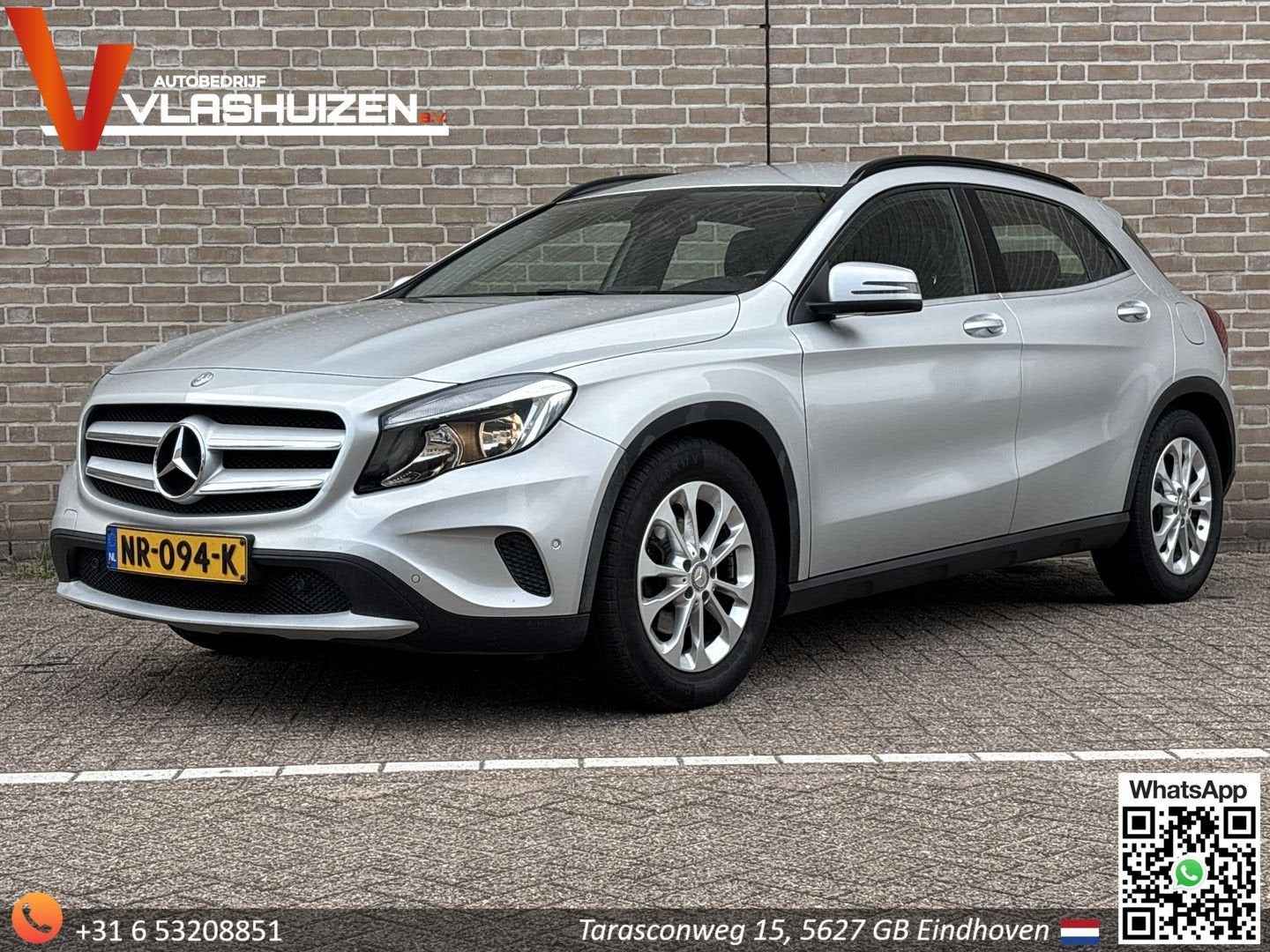Mercedes-Benz GLA 200 CDI Ambition Automaat | Leder | Airco, Auto's, Automaat, Diesel, SUV of Terreinwagen, Zilver of Grijs