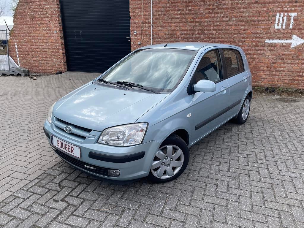 HYUNDAI GETZ | 1.3 ESSENCE | 5 PORTES | CLIMATISATION !, Autos, Achat, Boîte manuelle, Entretenue par le concessionnaire, Noir