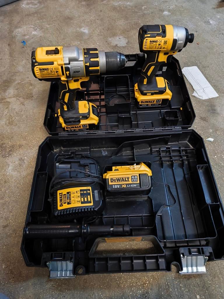 Kit outil Dewalt visseuse perceuse et visseuse à choc, Perceuse