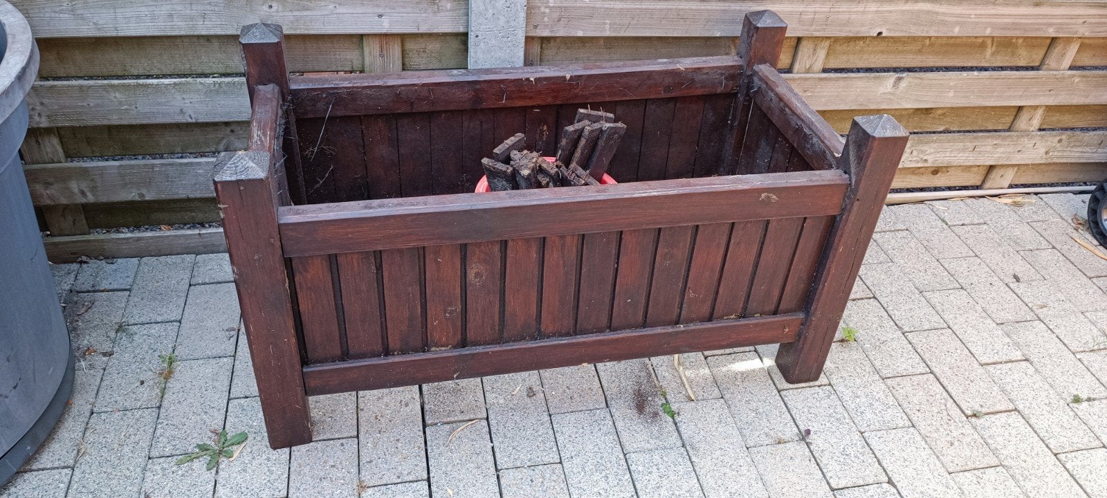 bloemen bak of planten, Tuin en Terras, Ophalen, Gebruikt, Balkon, 60 tot 100 cm