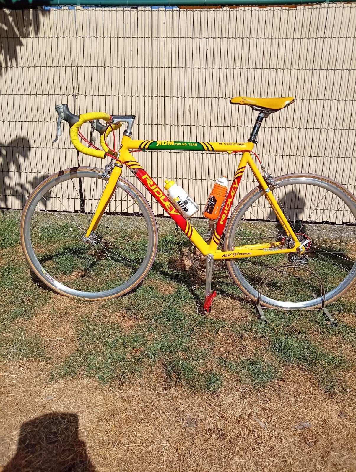 racefiets van Etienne de wilde, Ophalen