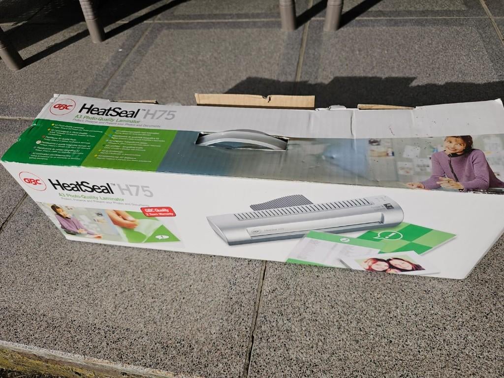 Lamineertoestel A3, Ophalen, Gebruikt