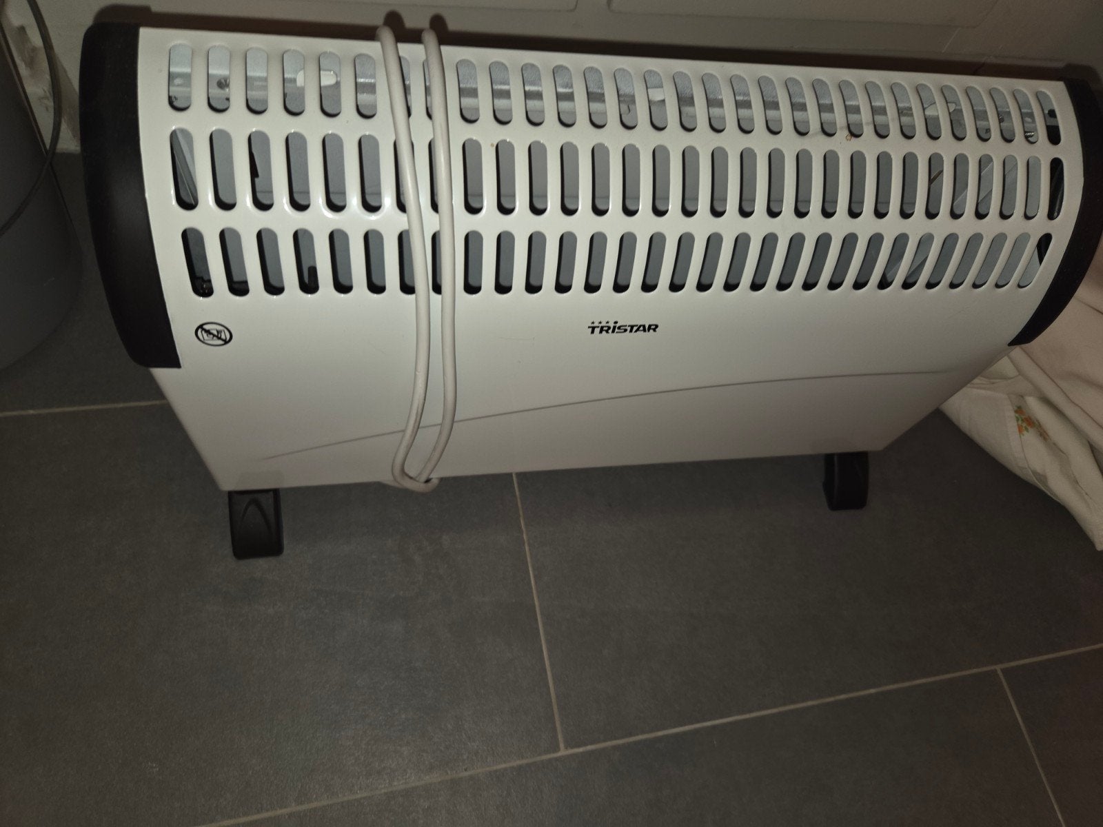 bijverwarming elektrisch, Bricolage & Construction, Chauffage & Radiateurs, 800 watts ou plus, Moins de 60 cm, Comme neuf, Enlèvement