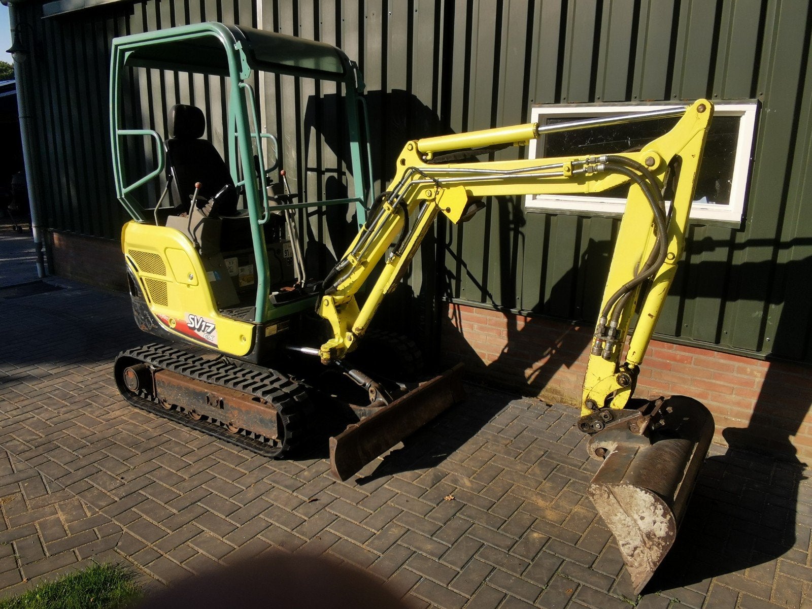 yanmar sv17 ex minigraver, Zakelijke goederen, Ophalen