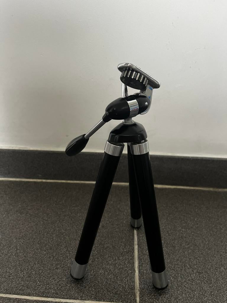 Vintage Vancor statief (Japan), Ophalen of Verzenden, Zo goed als nieuw, Minder dan 150 cm, Driepoot