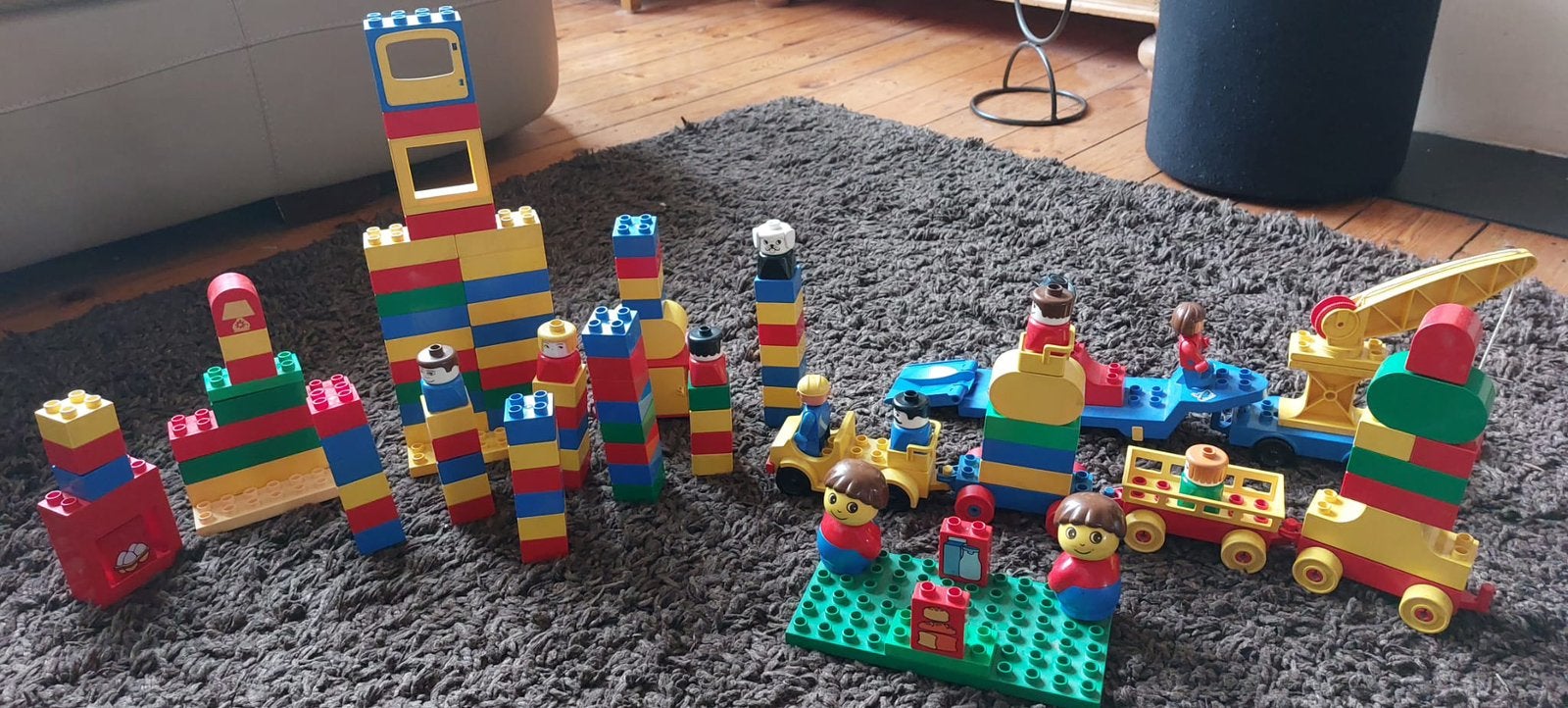 Lot de Duplo, Enlèvement, Utilisé, Briques en vrac, Duplo