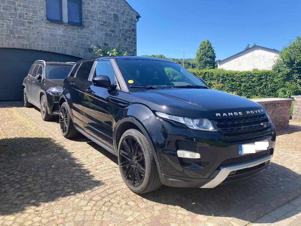 Range Rover Evoque 2.2 diesel Dynamic Noir, Cuir, Achat, Capteur de stationnement, Entreprise