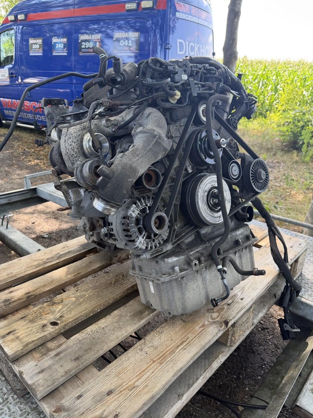 Motor om651958 Mercedes sprinter, Autos : Pièces & Accessoires, -, Origine de la pièce connue, Enlèvement, Utilisé
