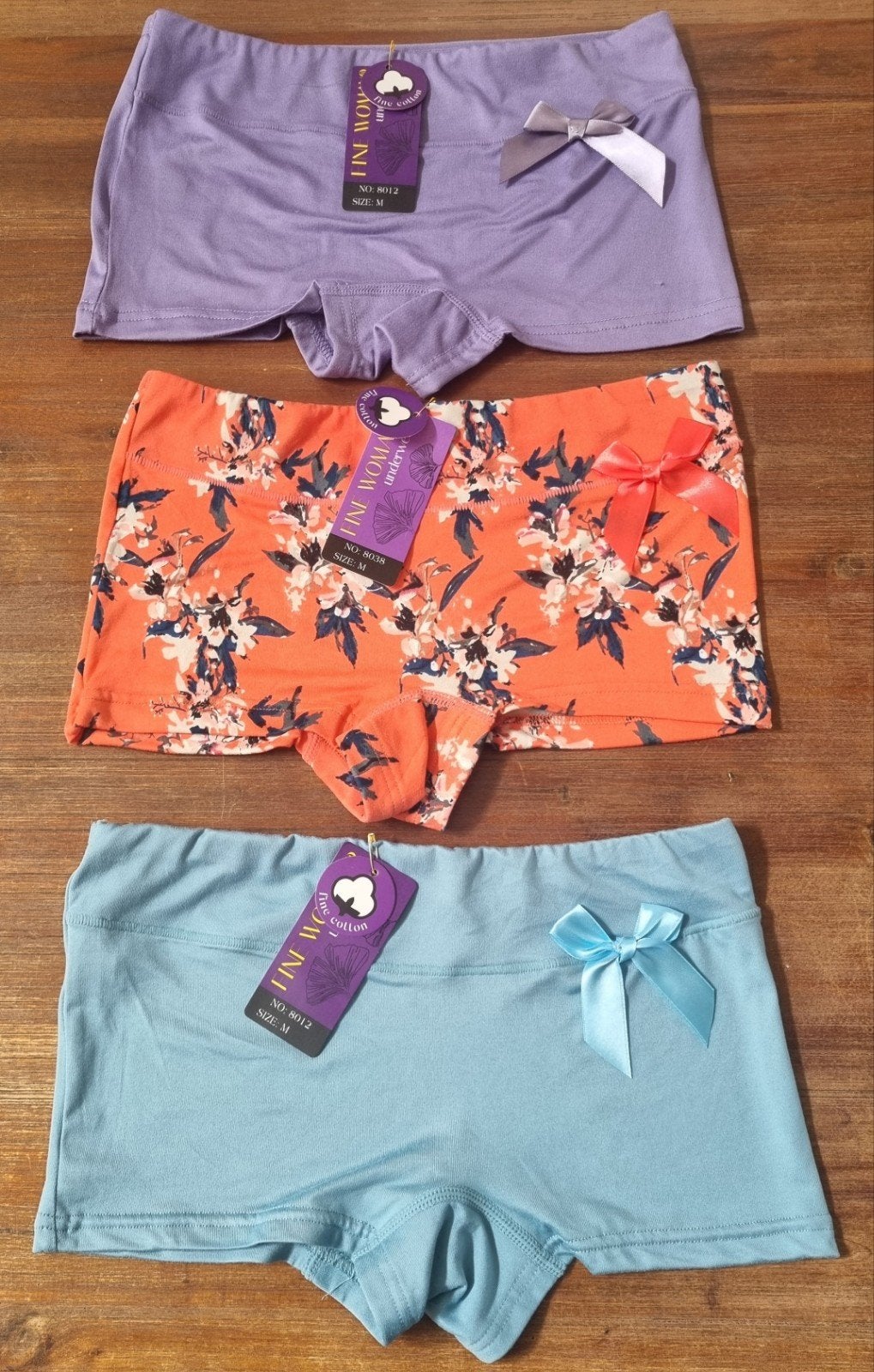3x NIEUWE Dames boxers Maat M FINE WOMAN, Kleding | Dames, Ondergoed en Lingerie, Fine Woman, Ophalen of Verzenden, Overige kleuren