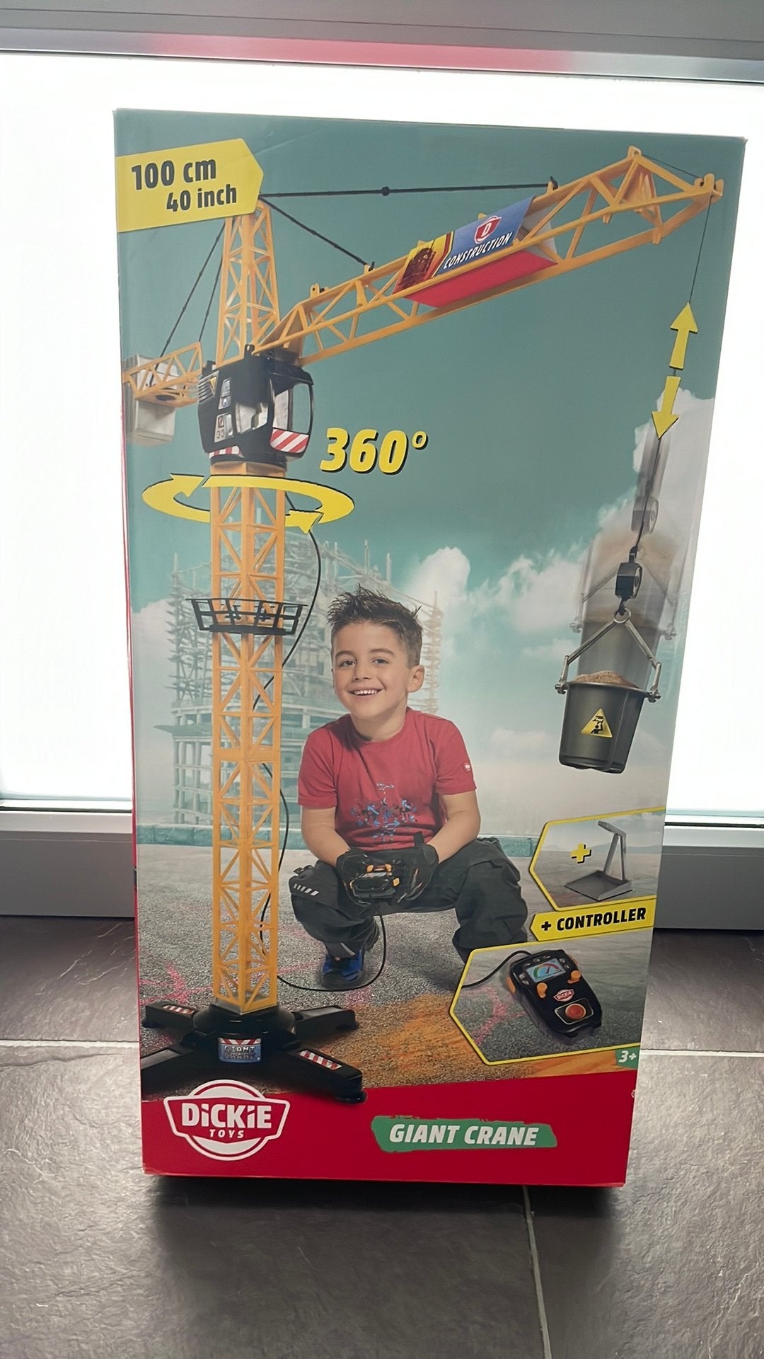Giant crane dickie toys, Enlèvement, Comme neuf
