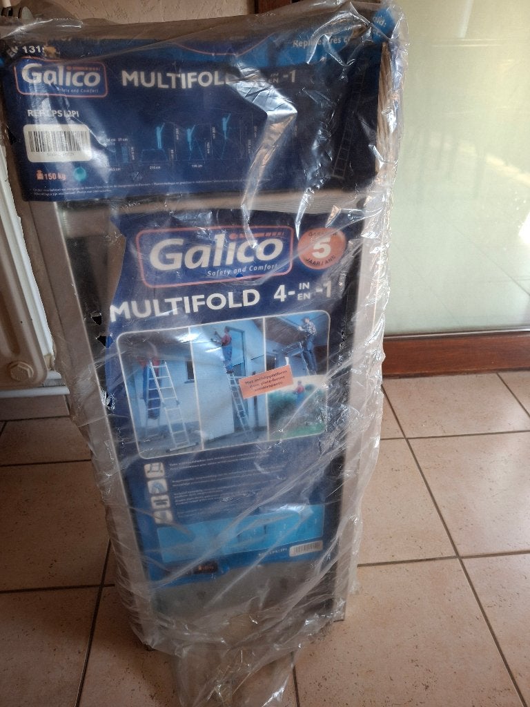 Vouwladder, Doe-het-zelf en Bouw, Ophalen, Nieuw