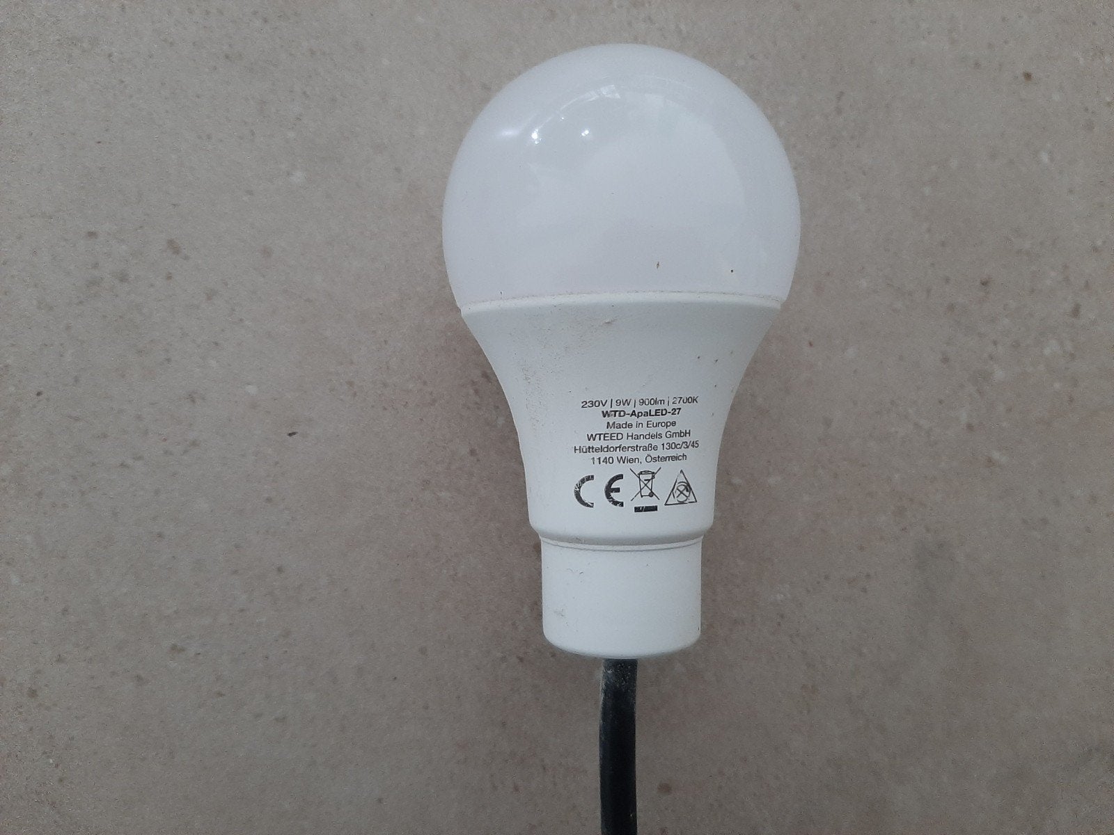 Lampes et accessoires, Enlèvement