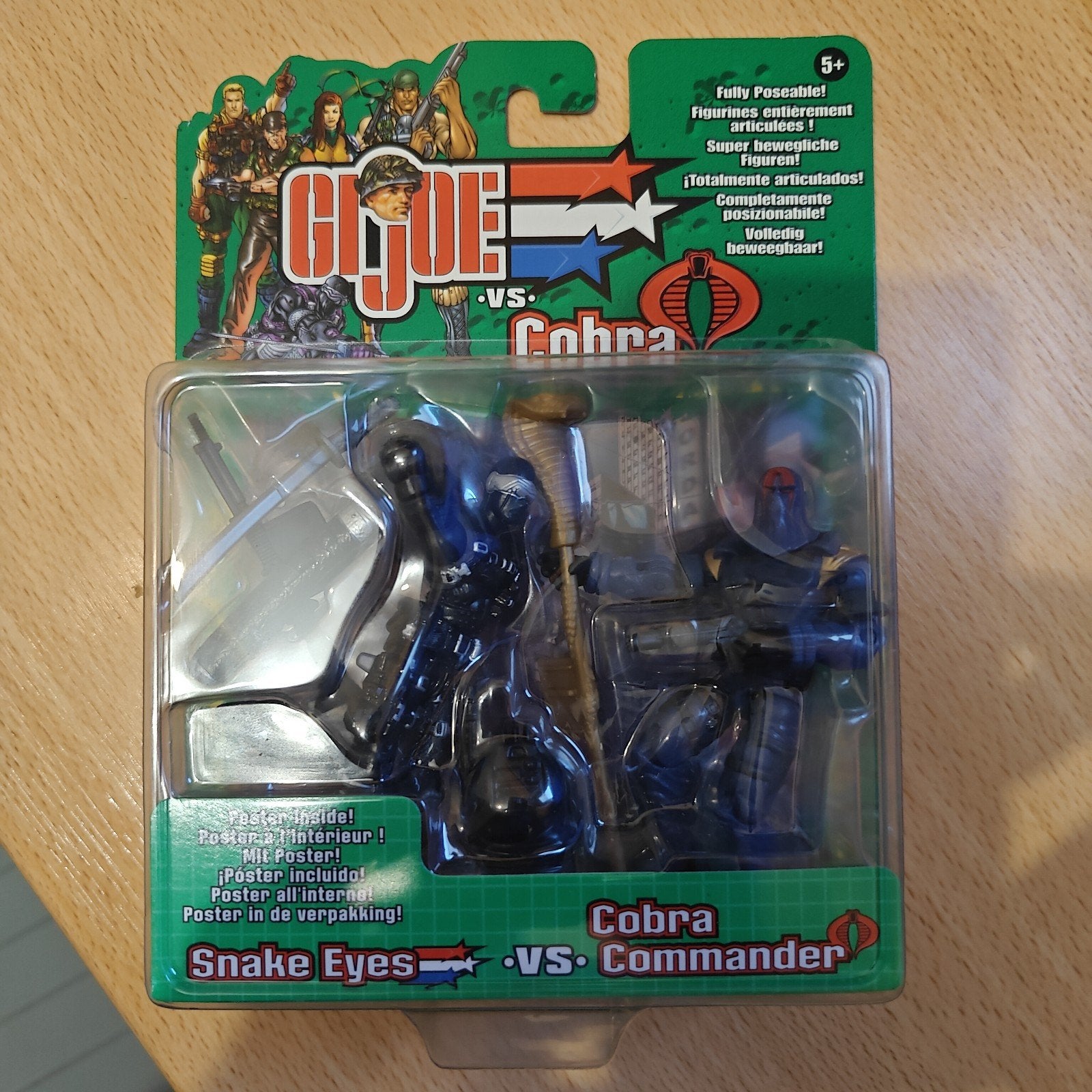 GI JOE Snake eyes vs Cobra commander (2002), Verzamelen, Ophalen of Verzenden