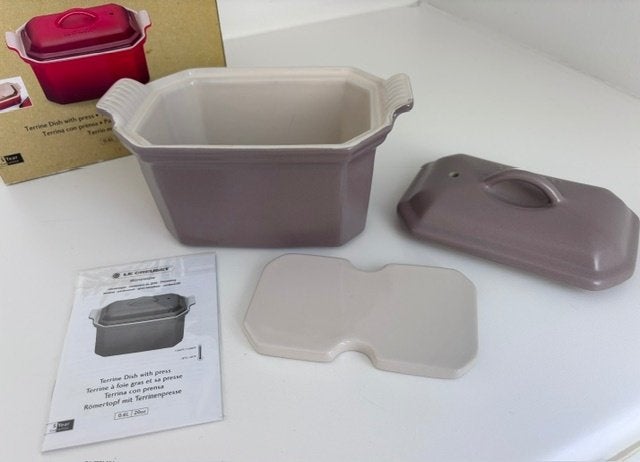 Le Creuset terrine à foie gras et terrines, Avec couvercle, Enlèvement ou Envoi, Neuf, Le Creuset