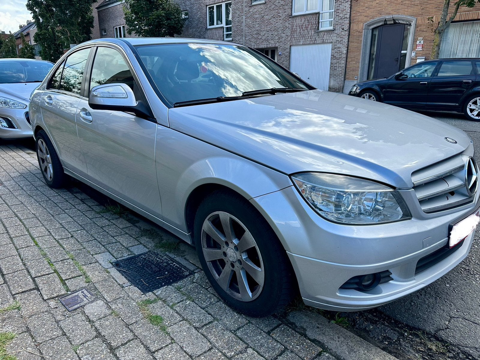 Mercedes-Benz C220, Autos, Argent ou Gris, Achat, Noir, Particulier