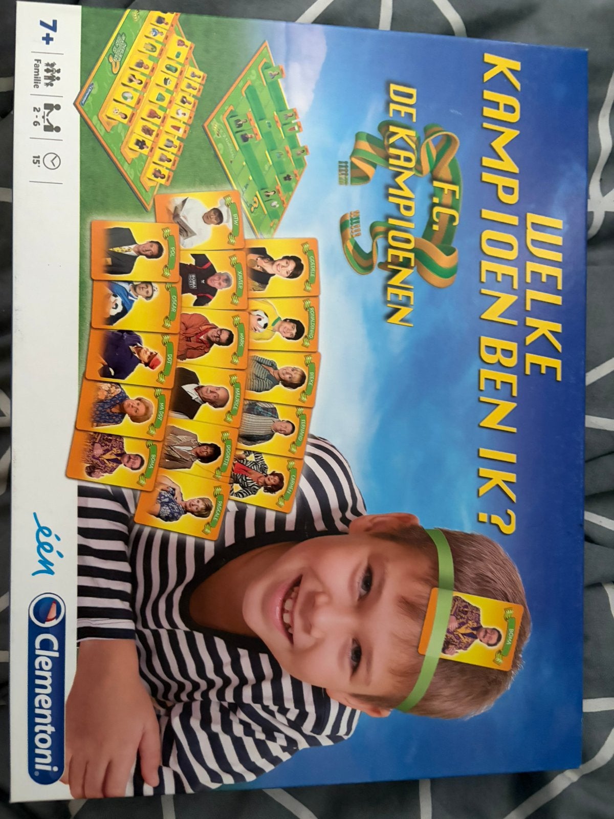 Welke kampioen ben ik, Hobby en Vrije tijd, Gezelschapsspellen | Overige, Ophalen, Zo goed als nieuw