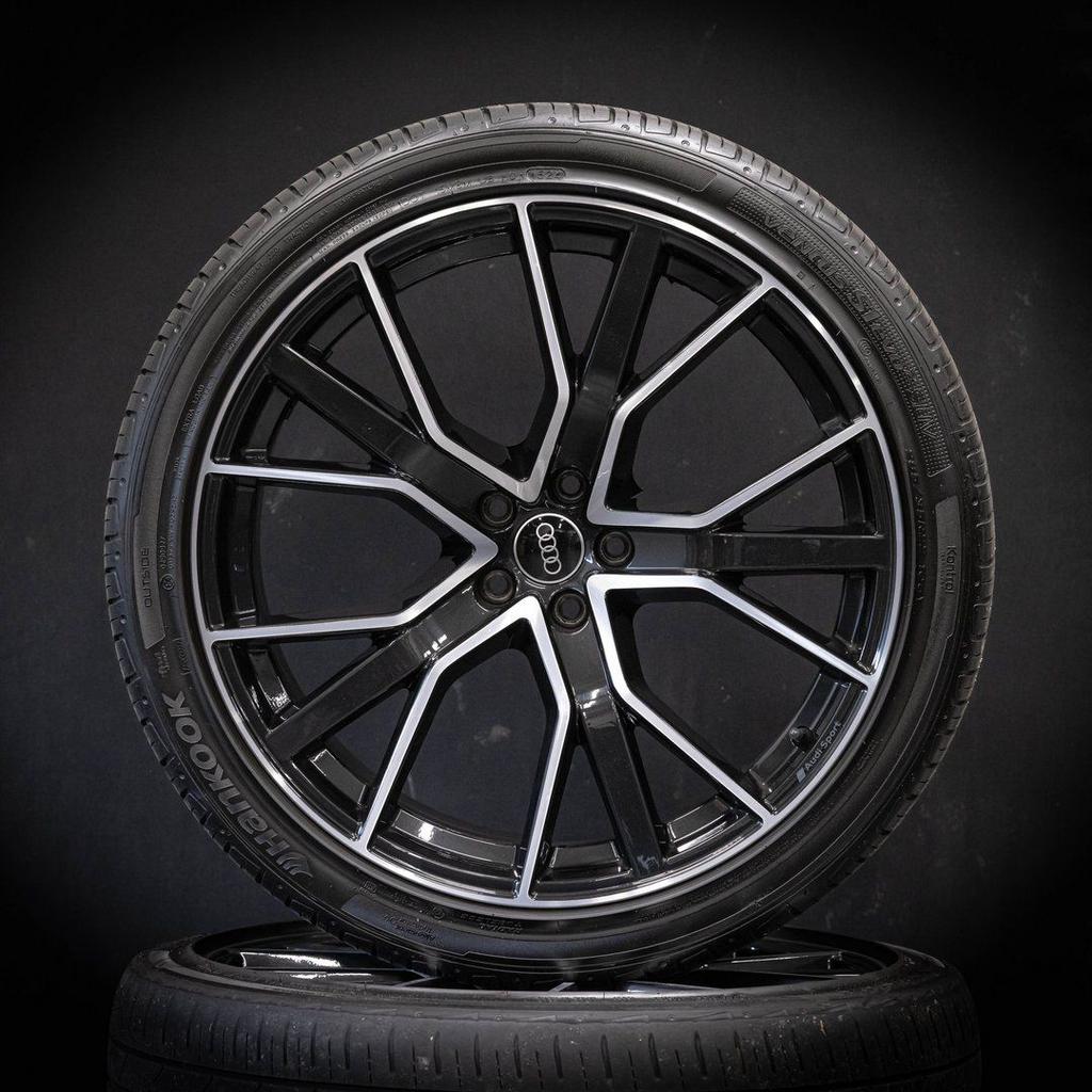 Zomerbanden Velgen Audi Q7 SQ7 E-tron Origineel 285/35/22, Auto-onderdelen, Gebruikt, -, 285 mm, -