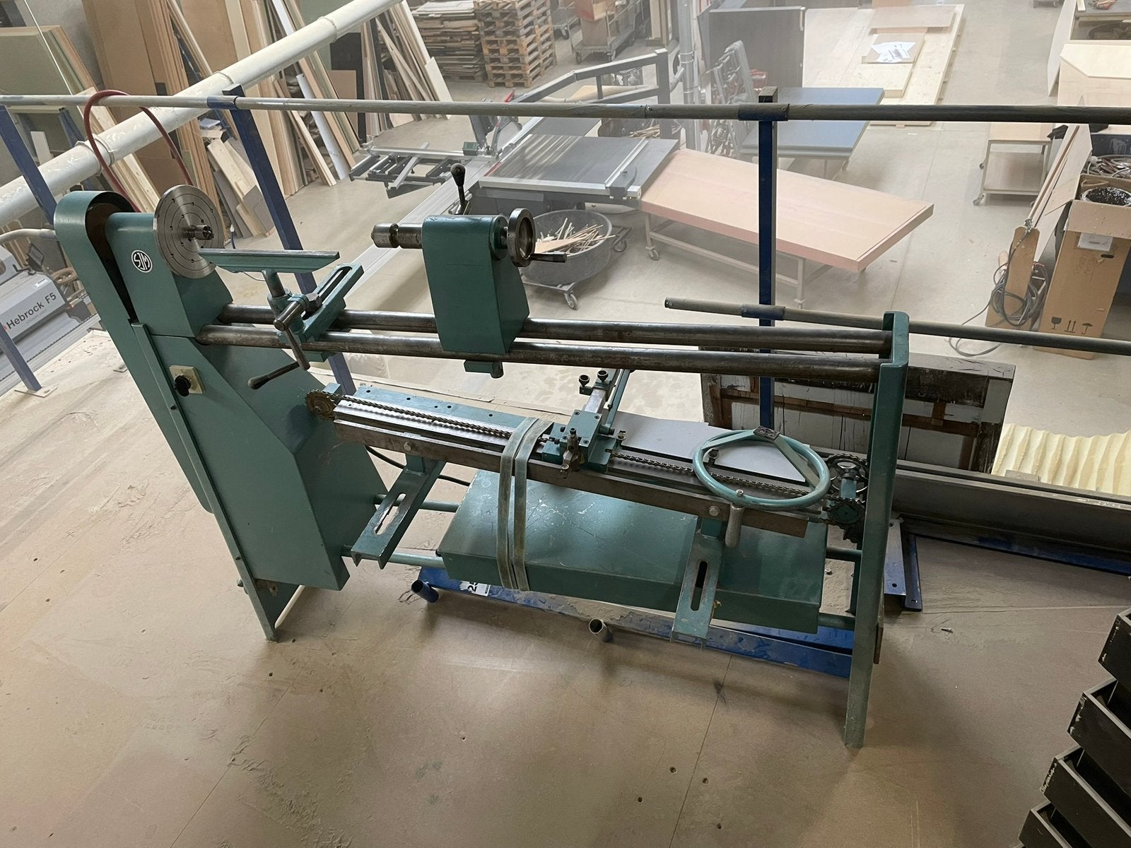 Tour à bois, Enlèvement, Utilisé, Tour à bois