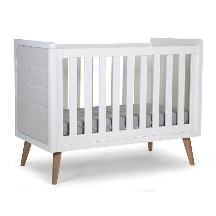 Uitschuifbaar babybedje - 60x120 cm, Ophalen, Zo goed als nieuw, Lattenbodem, Minder dan 140 cm