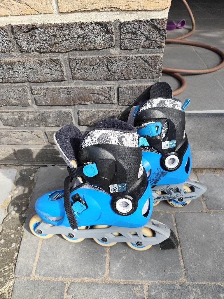 Inline skate, Sport en Fitness, Skeelers, Gebruikt, Kinderen, Inline skates 4 wielen, Ophalen
