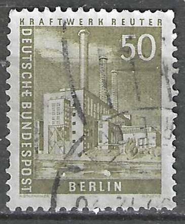 Duitsland Berlijn 1956/1963 - Yvert 133 - Reuterfabriek (ST), Verzenden, Gestempeld