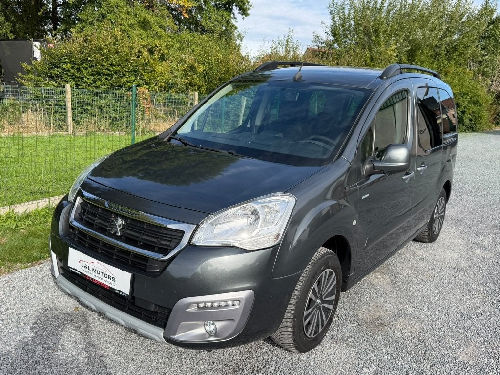 Peugeot Partner Tepee 1.2Puretech 110Pk*12Maand Garantie*, Autos, Argent ou Gris, Achat, Euro 6, Entreprise