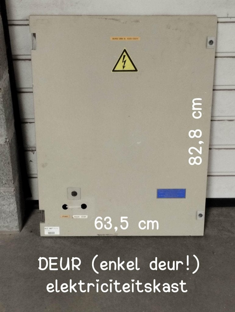 Deur Elektriciteitskast, Ophalen, Gebruikt