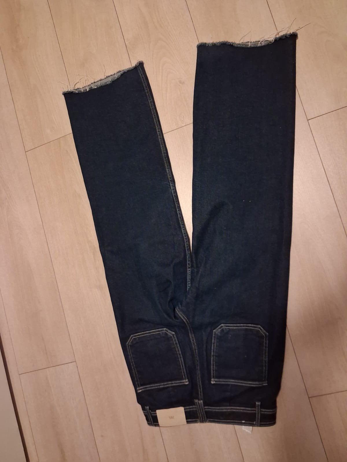 zara broek, Kleding | Dames, Broeken en Pantalons, Zara, Ophalen, Zo goed als nieuw, Blauw