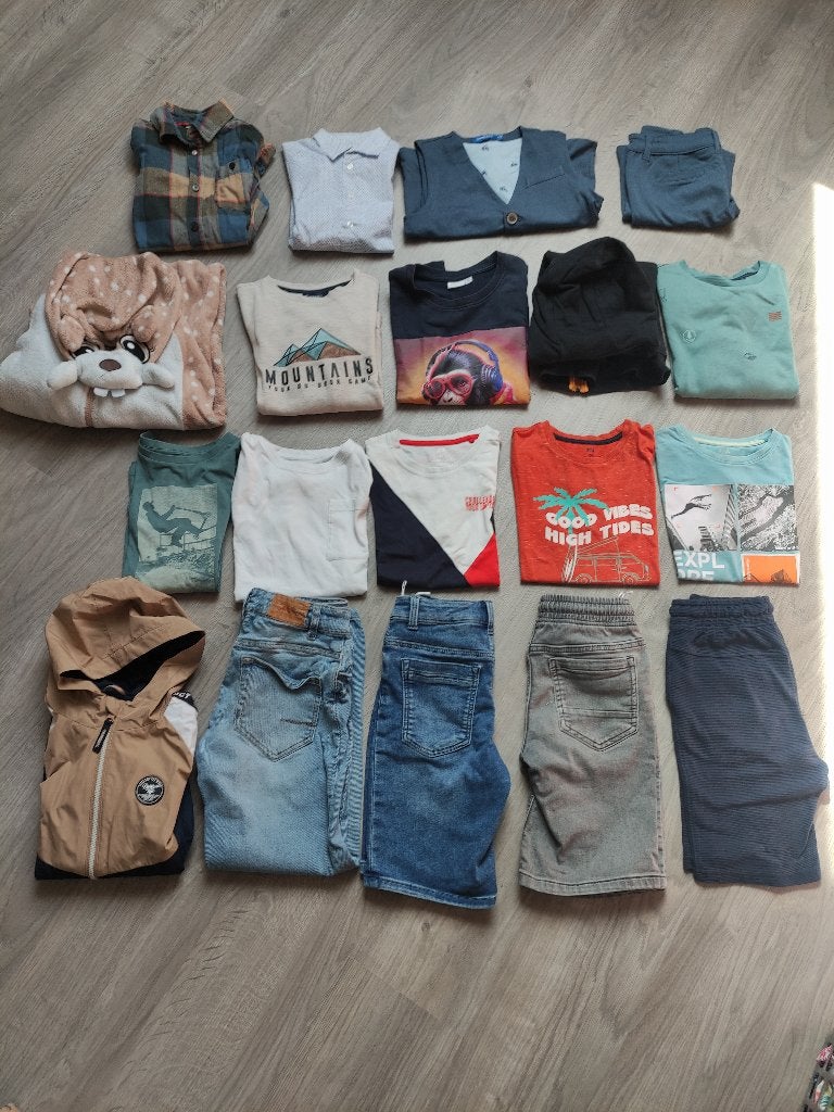 Kledingpakket jongen - maat 134, Ophalen of Verzenden, Gebruikt, Maat 134