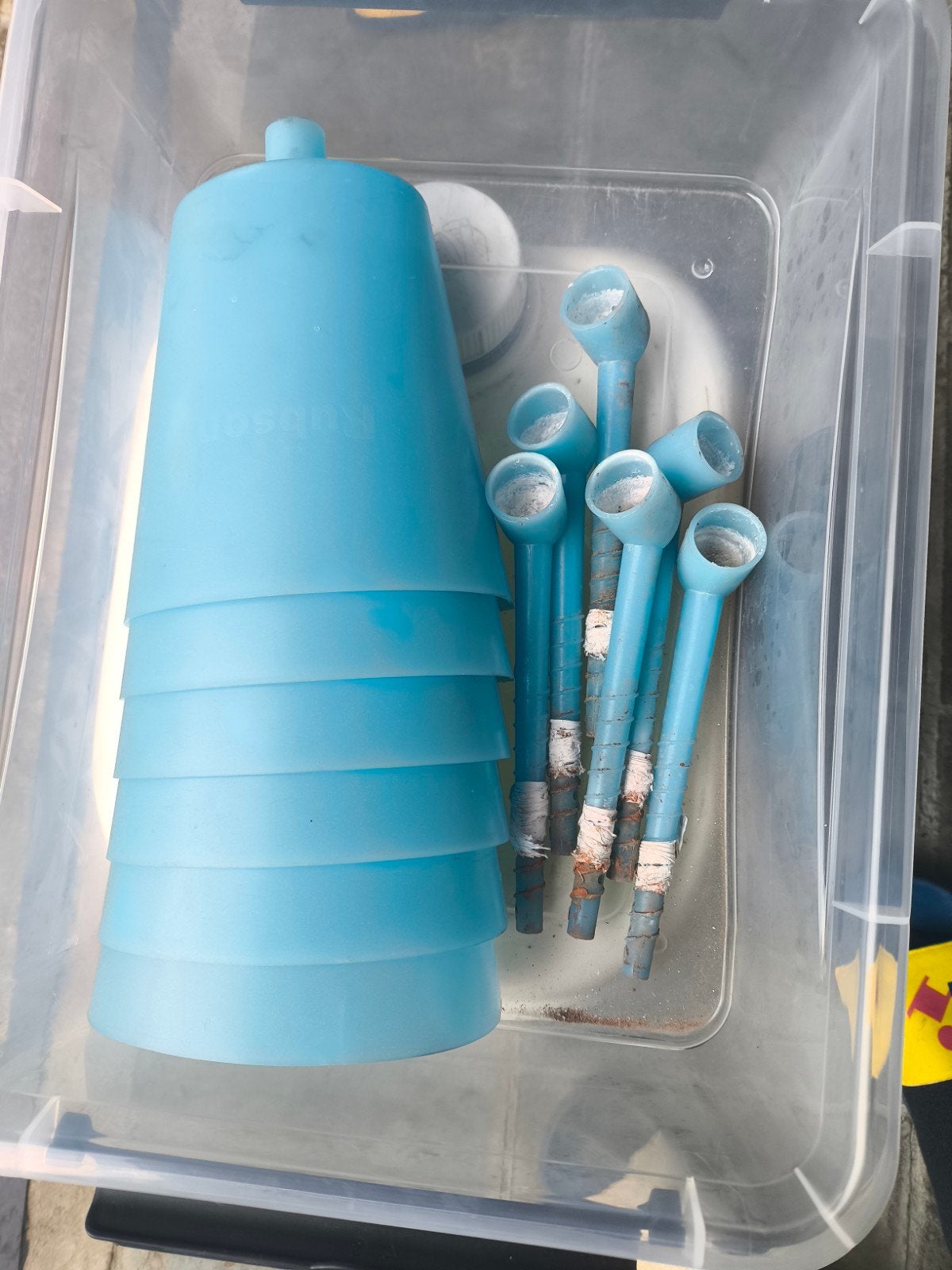 injectie tegen vochtige muren Rubson, Doe-het-zelf en Bouw, Ophalen, Gebruikt