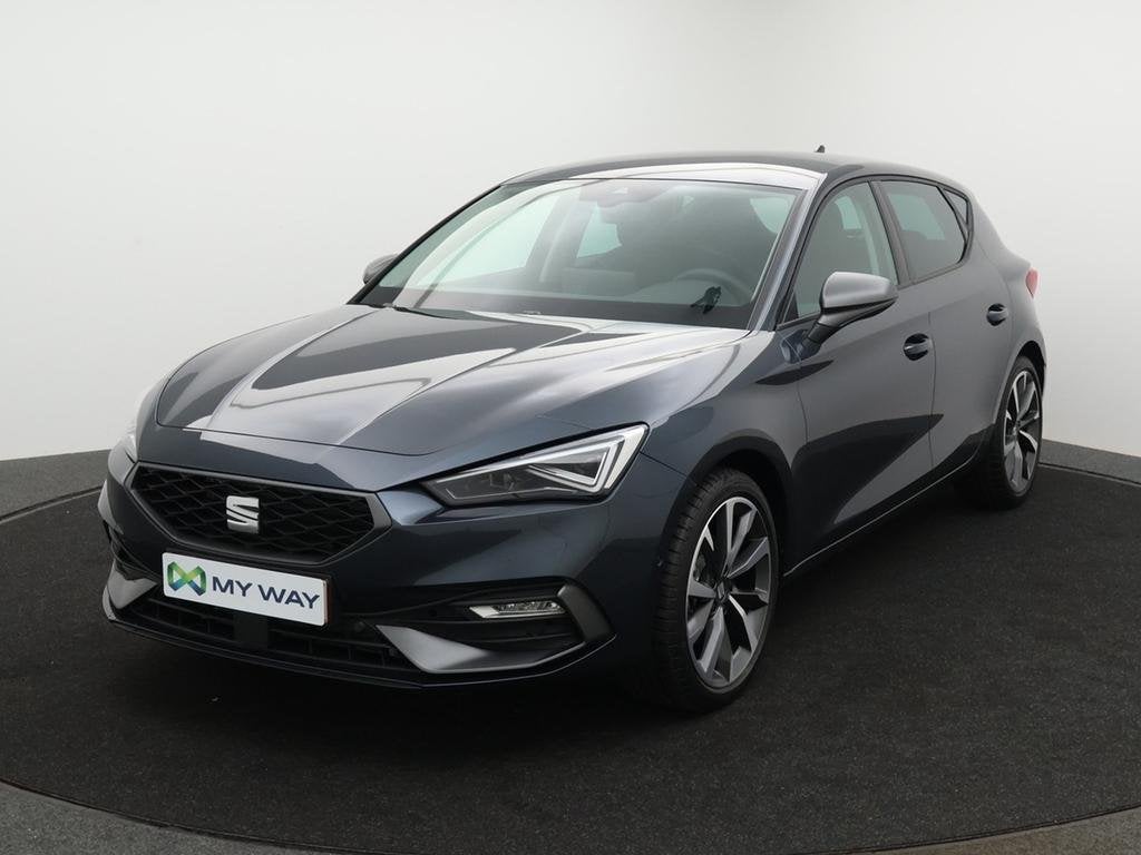 Seat Leon Leon 1.5 eTSI MHEV FR Edition DSG, Auto's, Seat, Automaat, Navigatiesysteem, Leon, Zilver of Grijs