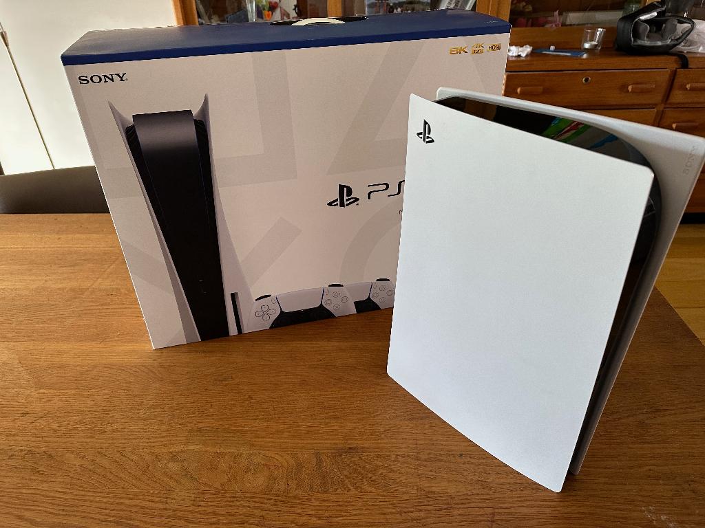 PS5 met drive, Games en Spelcomputers, Games | Sony PlayStation 5, Gebruikt, Overige genres, 3 spelers of meer, Vanaf 3 jaar, Eén computer