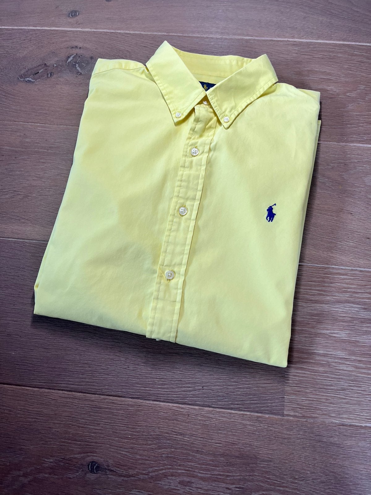 Raplh lauren hemd, Kleding | Heren, Ophalen, Zo goed als nieuw, Maat 56/58 (XL), Geel
