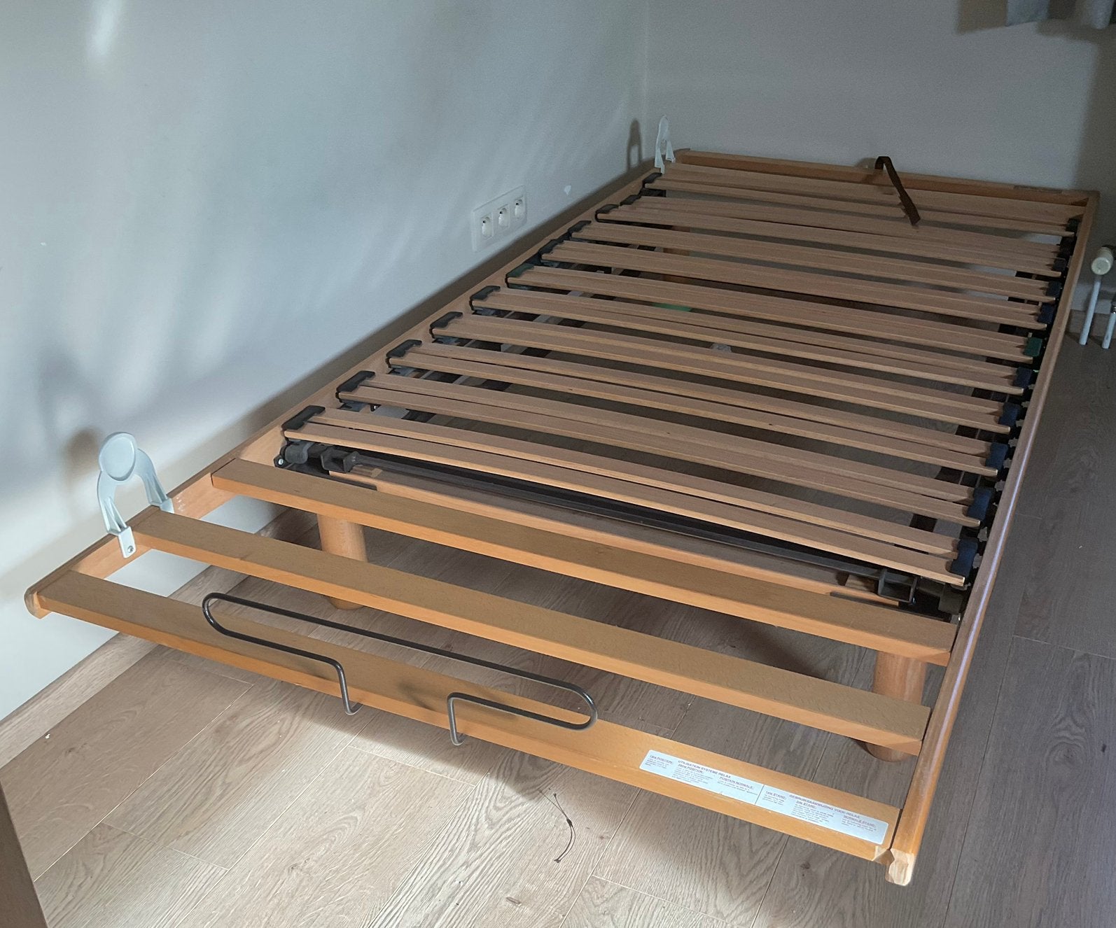 Lattoflex bed 90 x 220cm, Ophalen, Zo goed als nieuw, Bedbodem