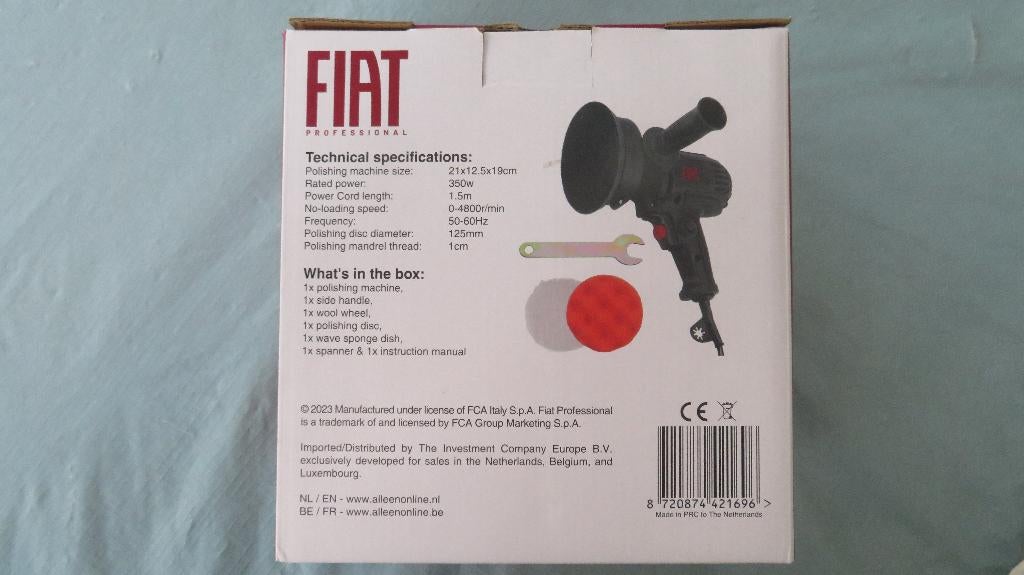 Fiat professional rotary polisher- 350 W, Ophalen, Nieuw, Fiat