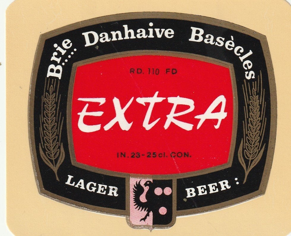bieretiket België Danhaive Basècles : Extra, Collections, Envoi, Comme neuf, Autres types, Autres marques