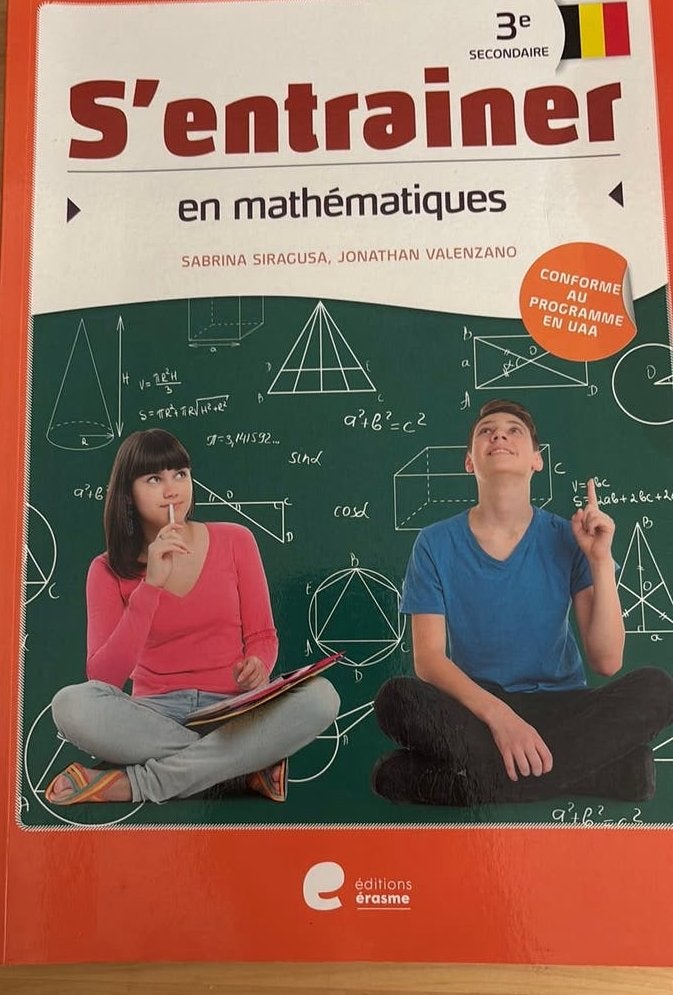 Sentrainer en mathématiques 3, Livres, Enlèvement ou Envoi, Comme neuf, Secondaire, Mathématiques A