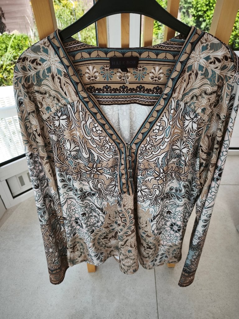 Hale Bob bloes Egyptisch motief Maat XL merkkleding, Taille 46/48 (XL) ou plus grande, Comme neuf, Hale bob, Enlèvement