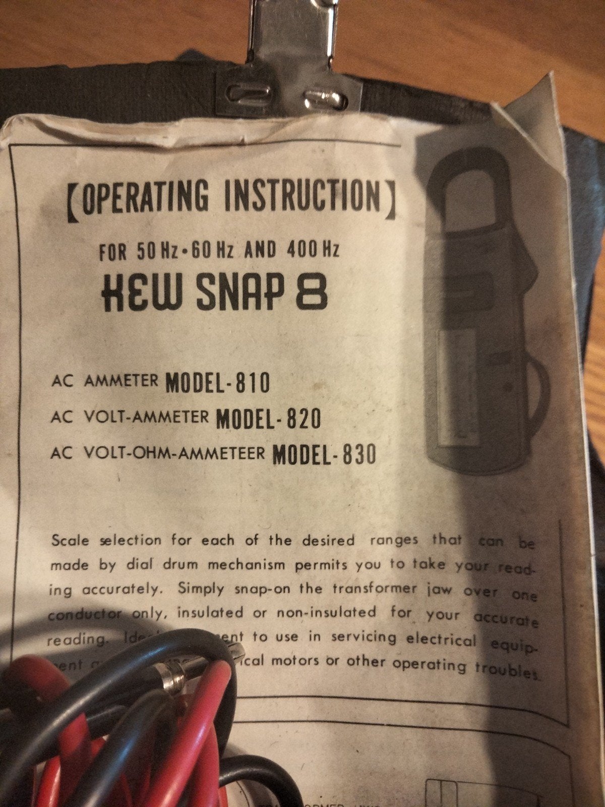 Nouveau ampèremètre Snap 8, volt ohms AC dans étui, Enlèvement ou Envoi