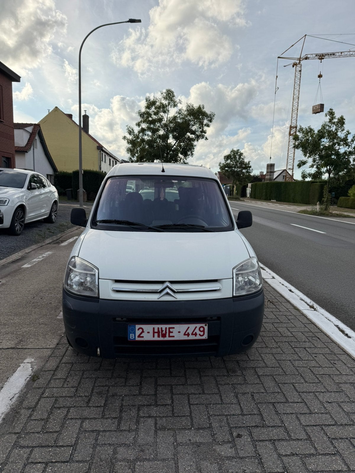Citroen Berlingo 1.4 Benzine., Auto's, Bestelwagens en Lichte vracht, Voorwielaandrijving, Stof, Zwart, Citroën