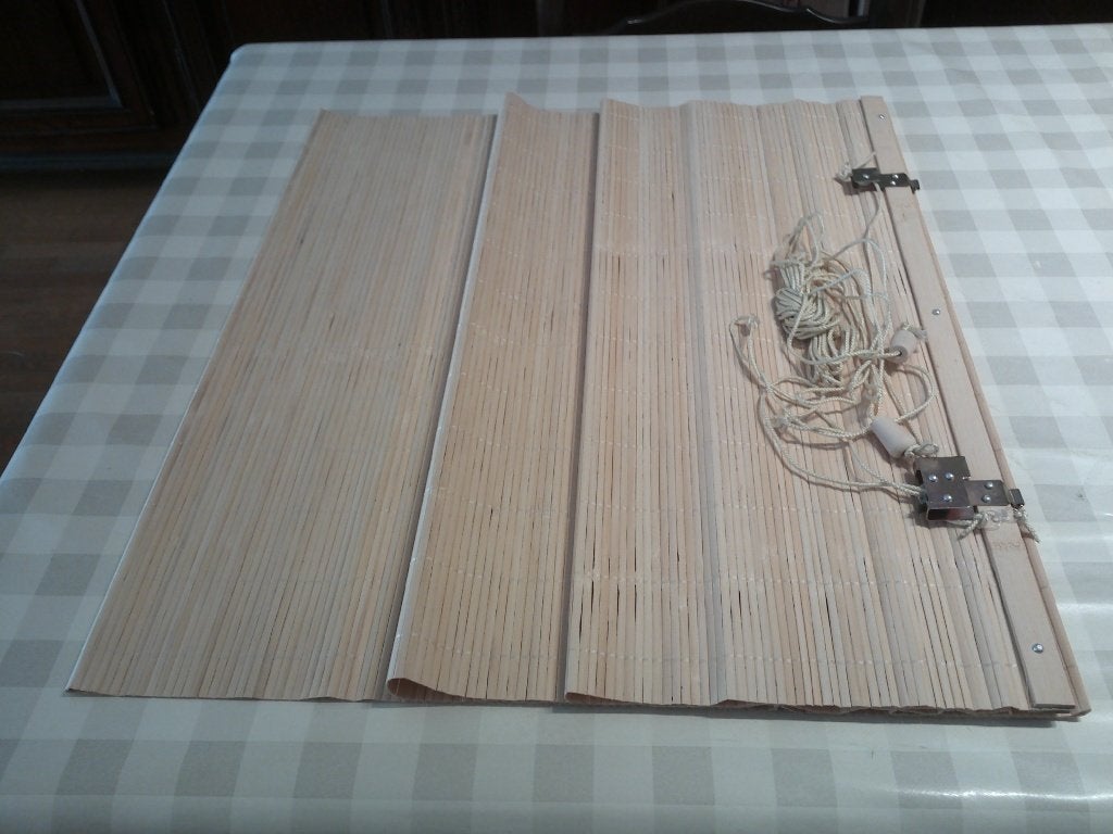 Raam decoratie of verduistering, Ophalen, Gebruikt, Minder dan 80 cm, Overige typen
