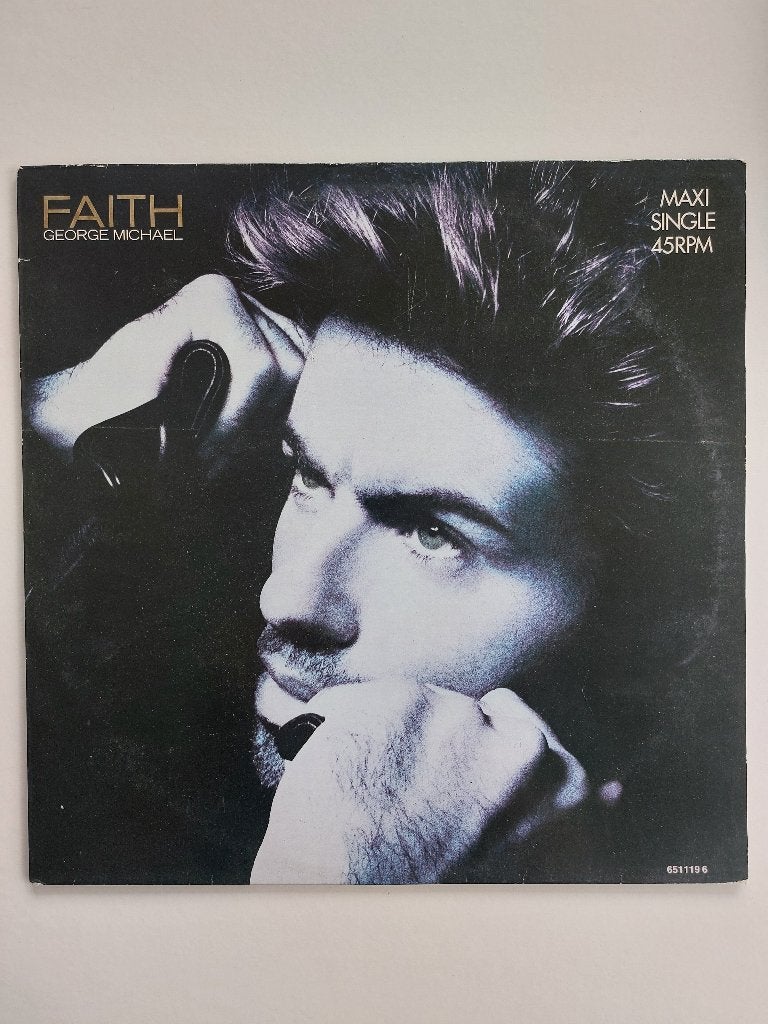 George Michael - Faith /Faith Instr./Hand To Mouth (Maxi), LP, Gebruikt, Ophalen of Verzenden, 12 inch