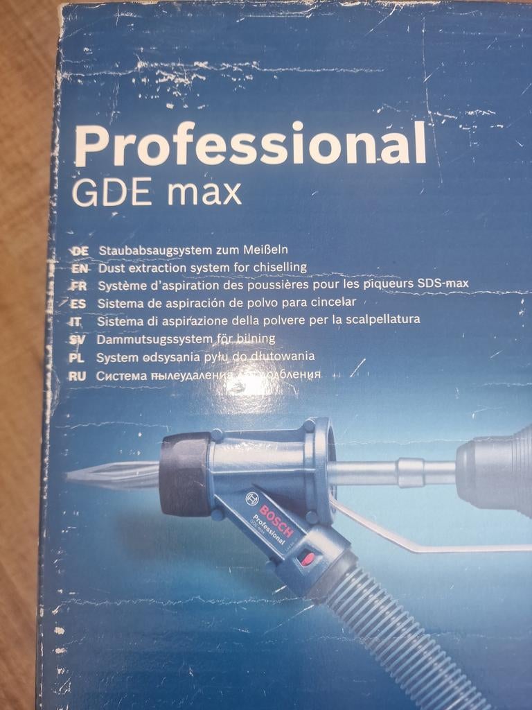 Bosch professional GDE MAX stofzuiger adaptor, Doe-het-zelf en Bouw, Ophalen