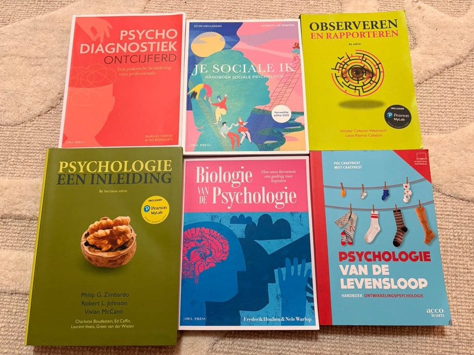 Toegepaste psychologie boeken, Livres, Livres d'étude & Cours, Enlèvement, Comme neuf